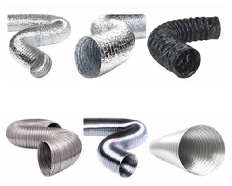 Un-Insulated Flexible Ducts