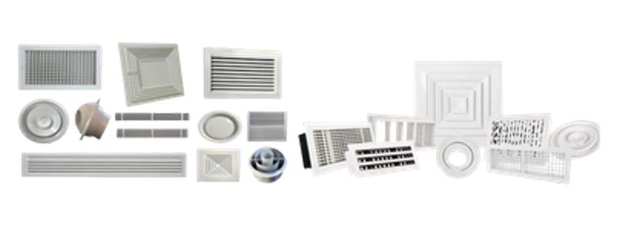 Grills, Registers & Diffusers